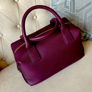 NWT GiGi New York Welby Leather Satchel